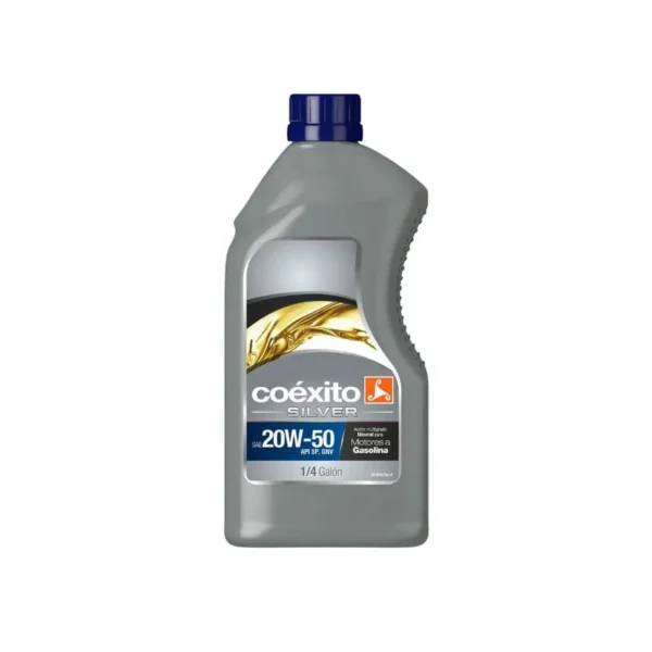 156379-800-800 Aceite Coéxito Silver 20W-50 (¼ galón)