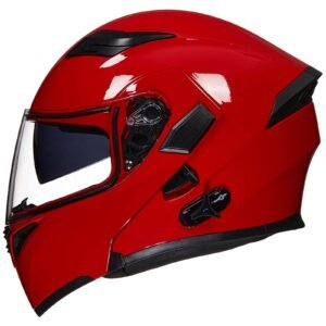 Version 1.0.0 CASCO ABATIBLE ROJO TALLA L / 99000CCA110HRTL